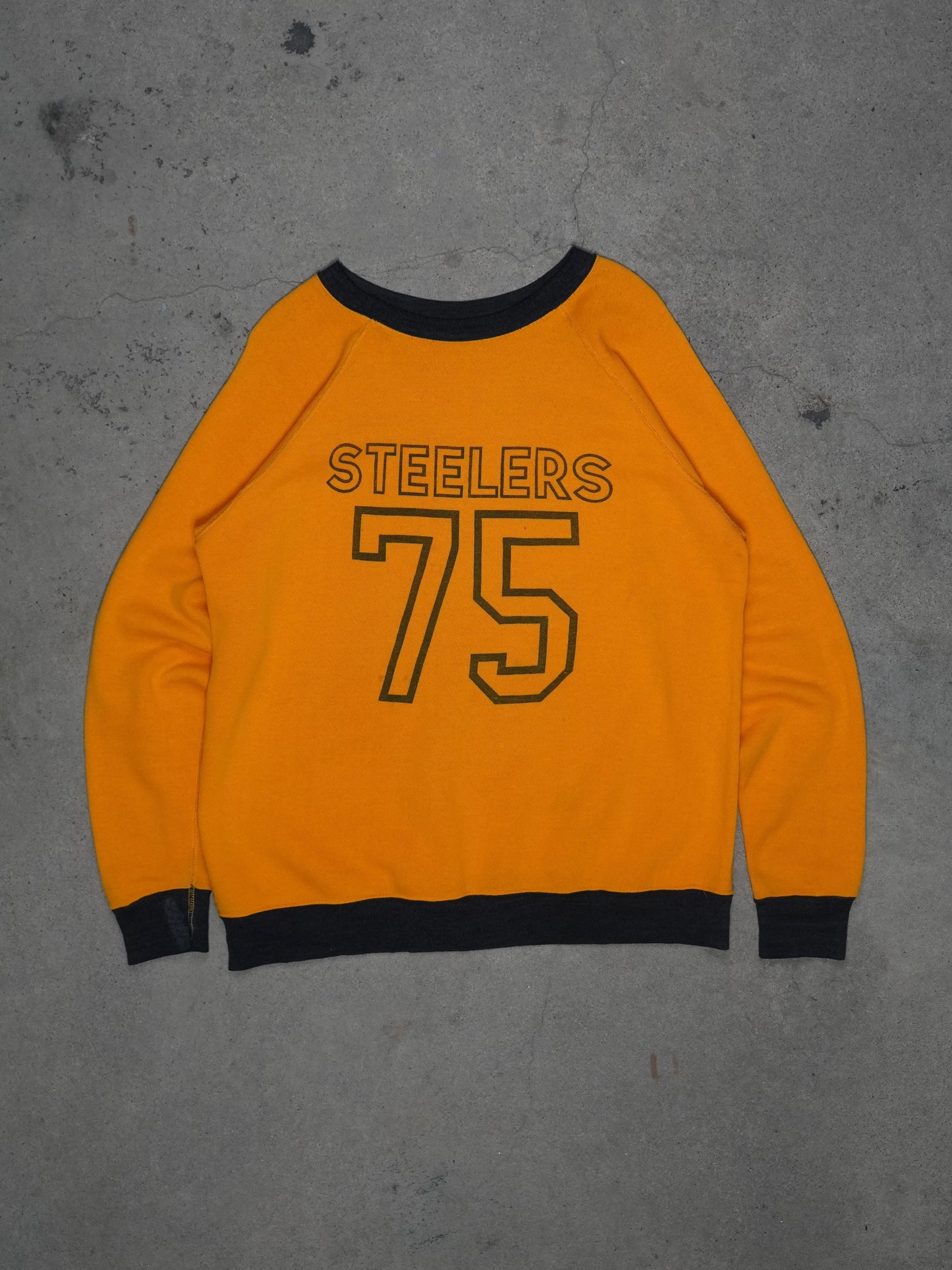 1990S - "STEELERS 75" CREWNECK SWEATSHIRT