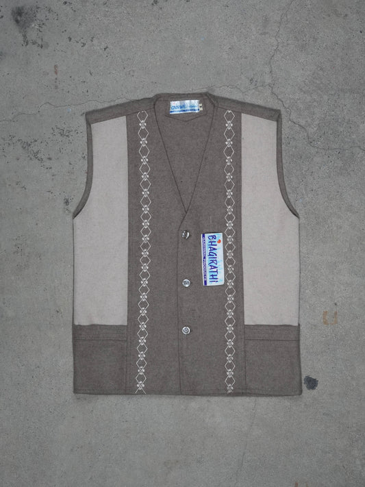 1980S/1990S - GARHWAL PRODUCTS BHAGIRATHI WOOL VEST