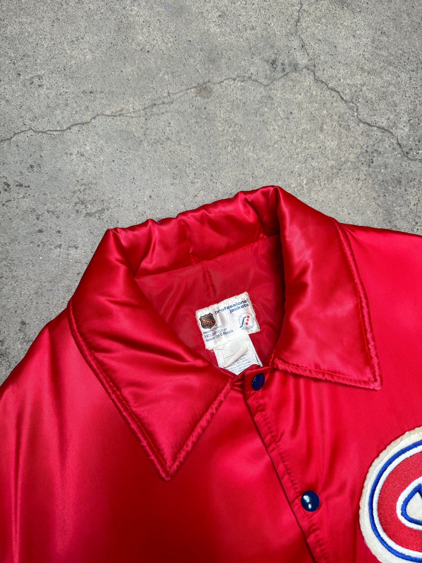 1980S - MTL CANADIANS NHL PROFESSIONAL JACKET