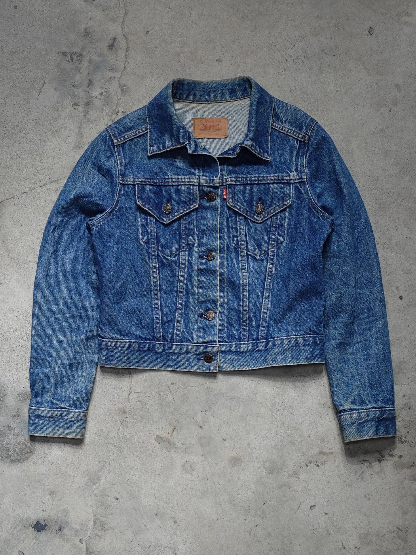 1980S - TYPE III LEVIS DENIM TRUCKER JACKET