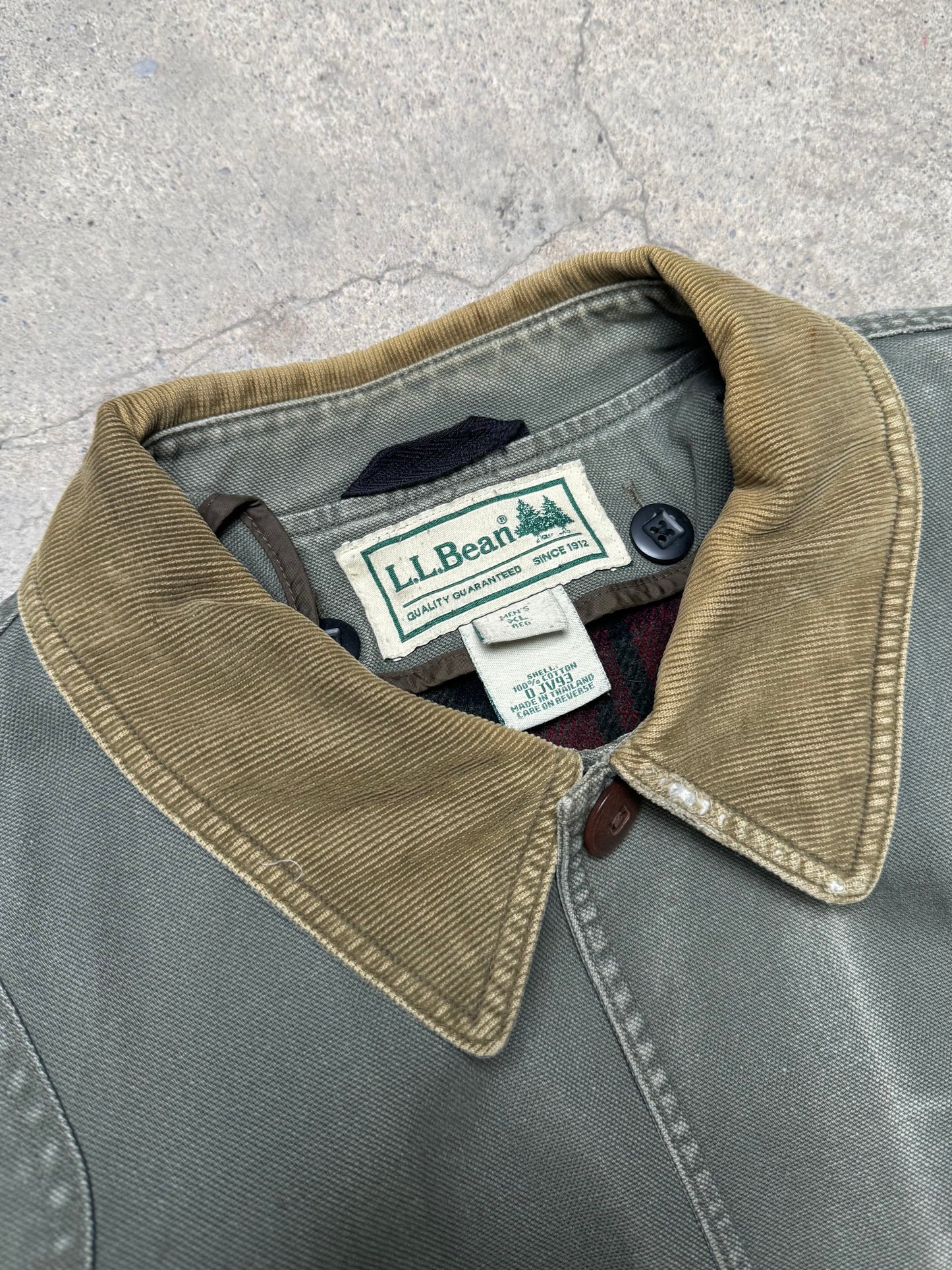 90S/2000S - L.L. BEAN BLANKET LINED FIELD COAT