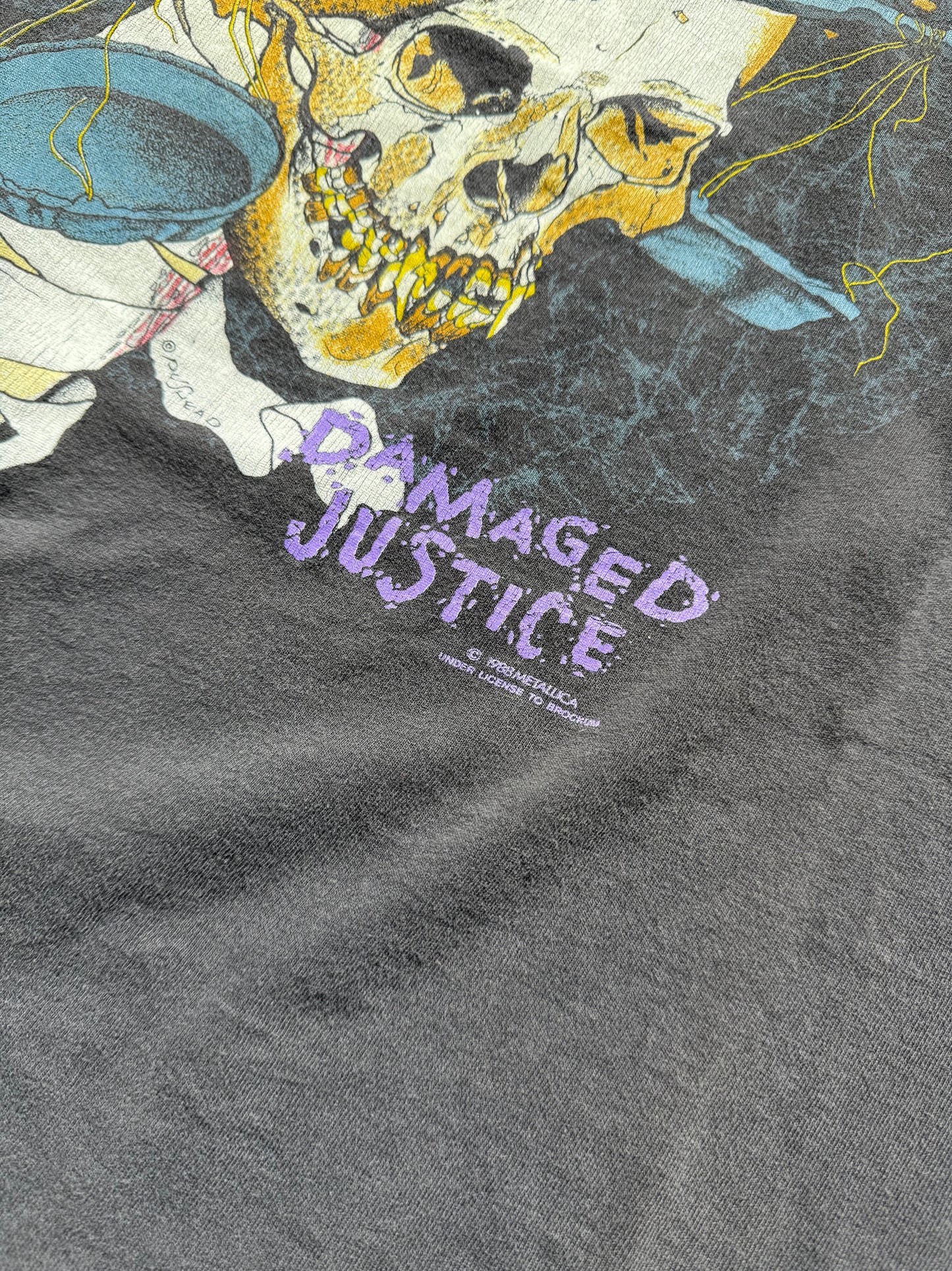 1988S - METALLICA AND JUSTICE FOR ALL TOUR T-SHIRT