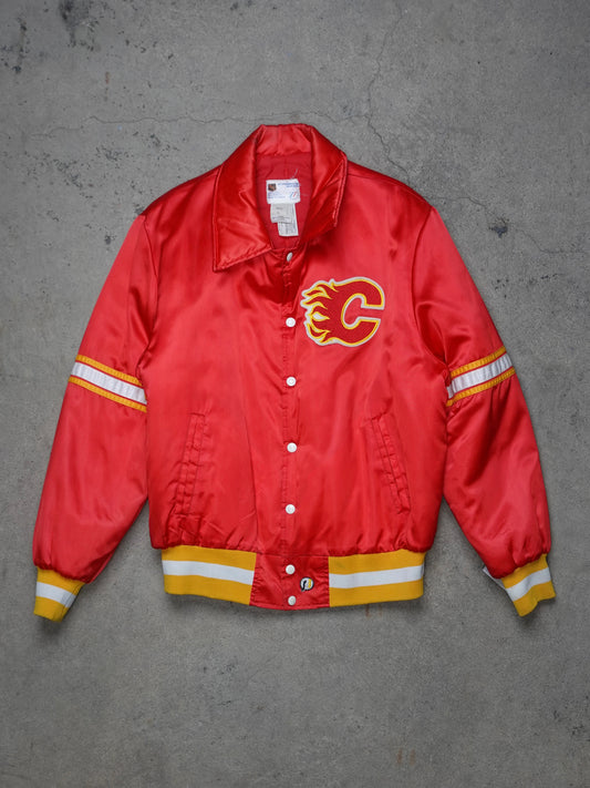 1980S - CALGARY FLAMES NHL PROFESSIONAL JACKET