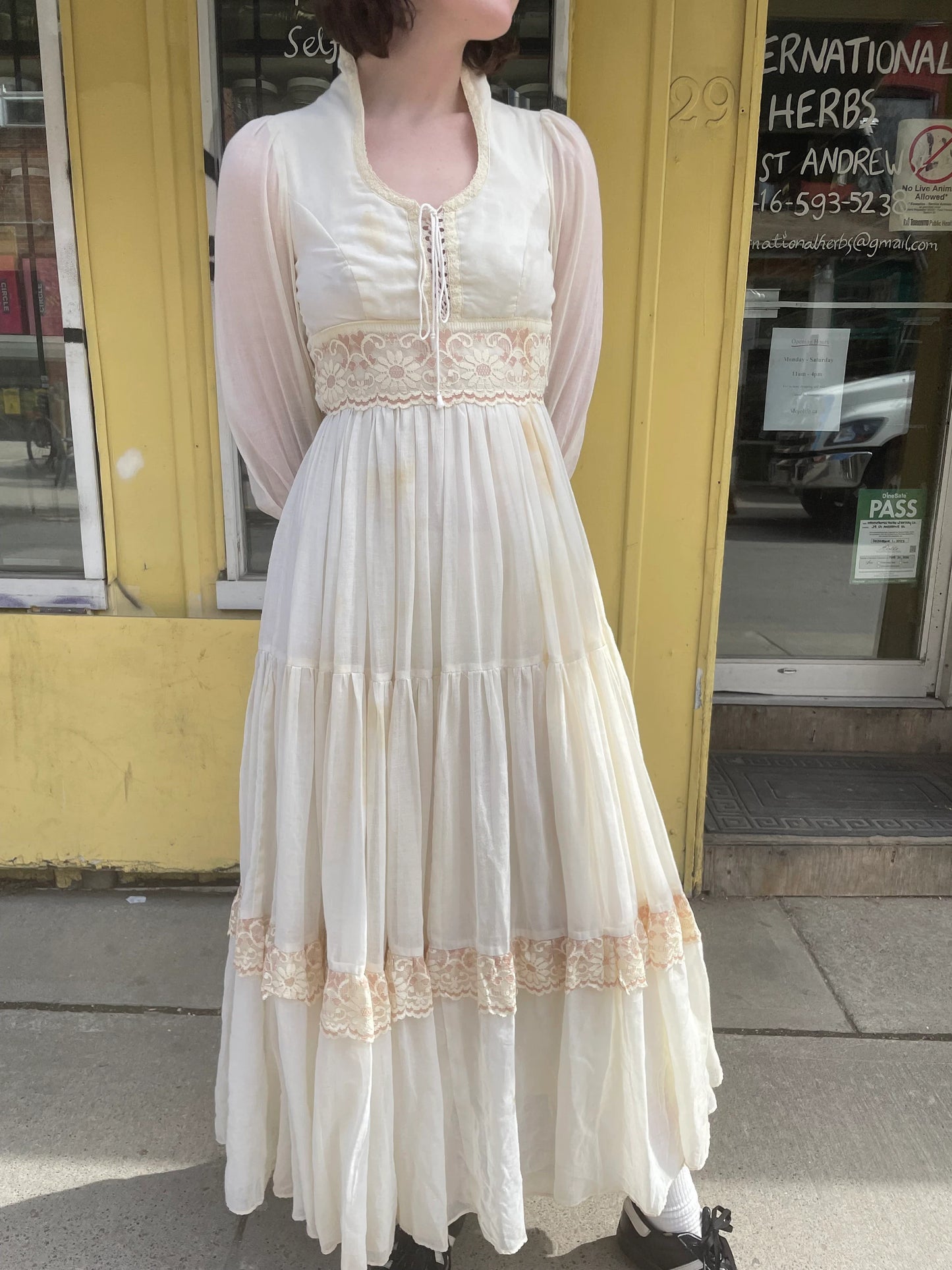 1970S - GUNNE SAX DRESS