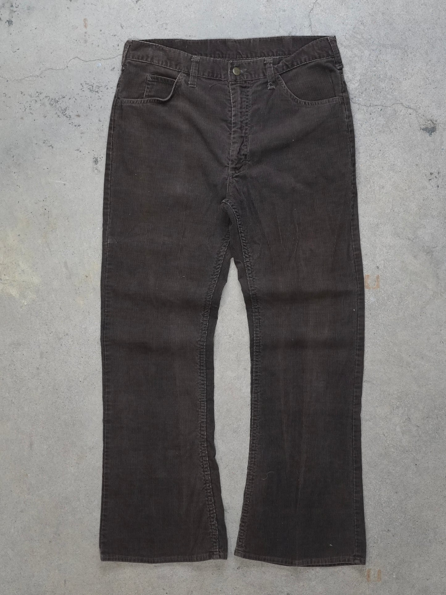 1970S - LEE CORDUROY FLARED TROUSERS