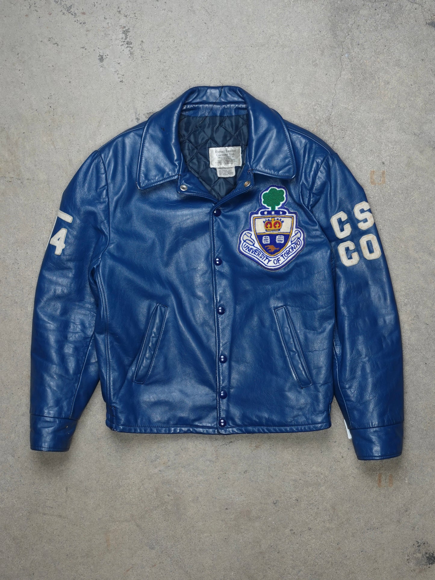 1980S - UNIVERSITY OF TORONTO LETTERMAN JACKET