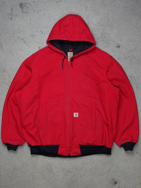 2000S - RED HOODED CARHARTT JACKET