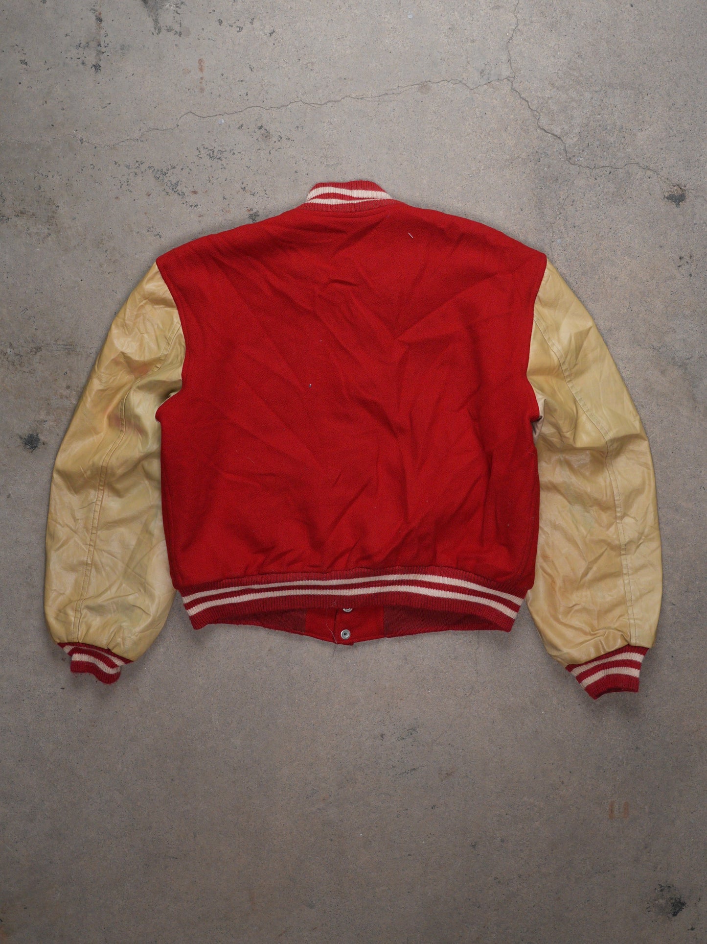 1960S - CHAMPION VARSITY JACKET "RANCHO COTATE FOOTBALL"