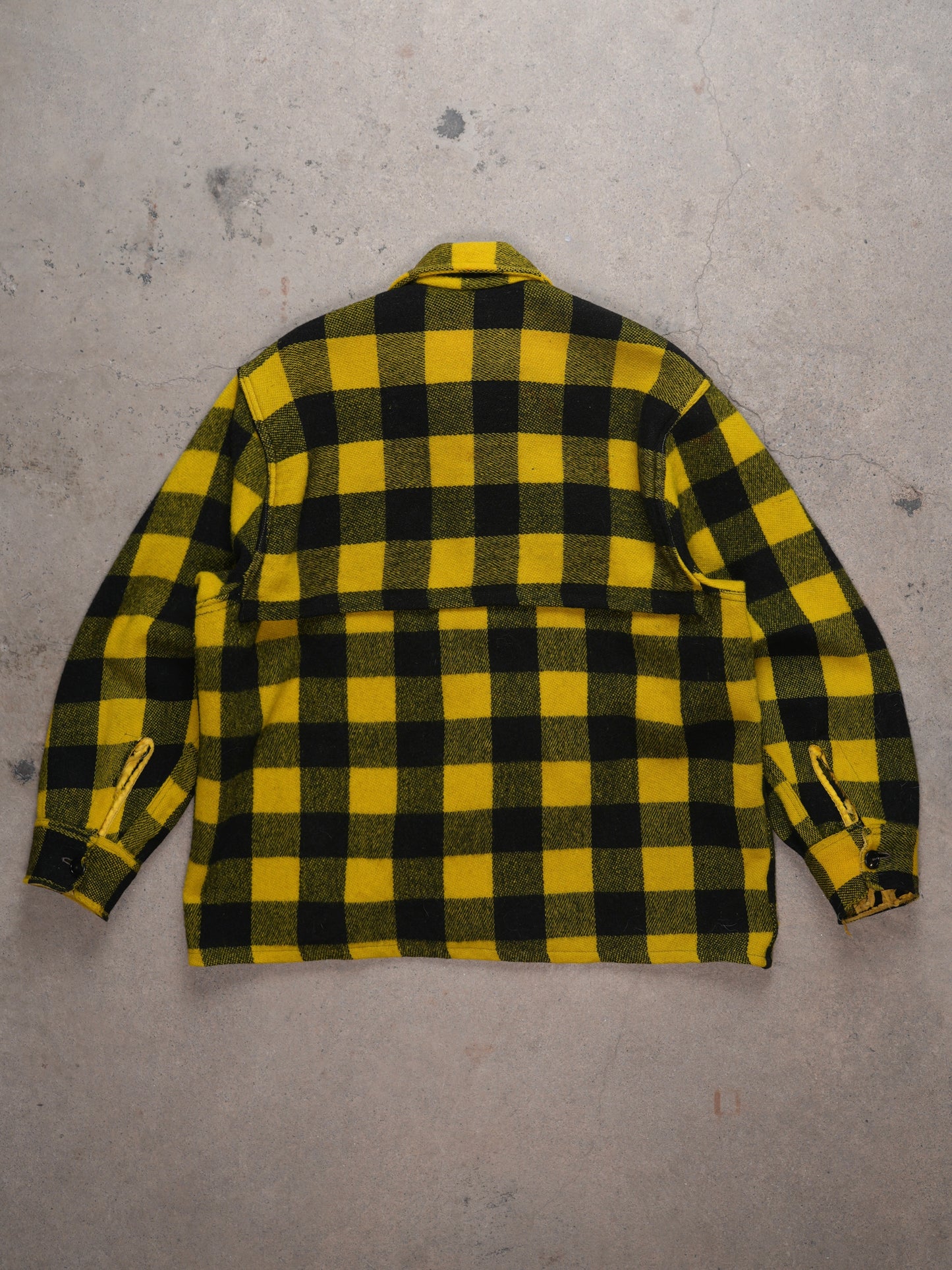 1950S - HUMPHRY CANADA HEAVY WOOL FLANEL OVER SHIRT