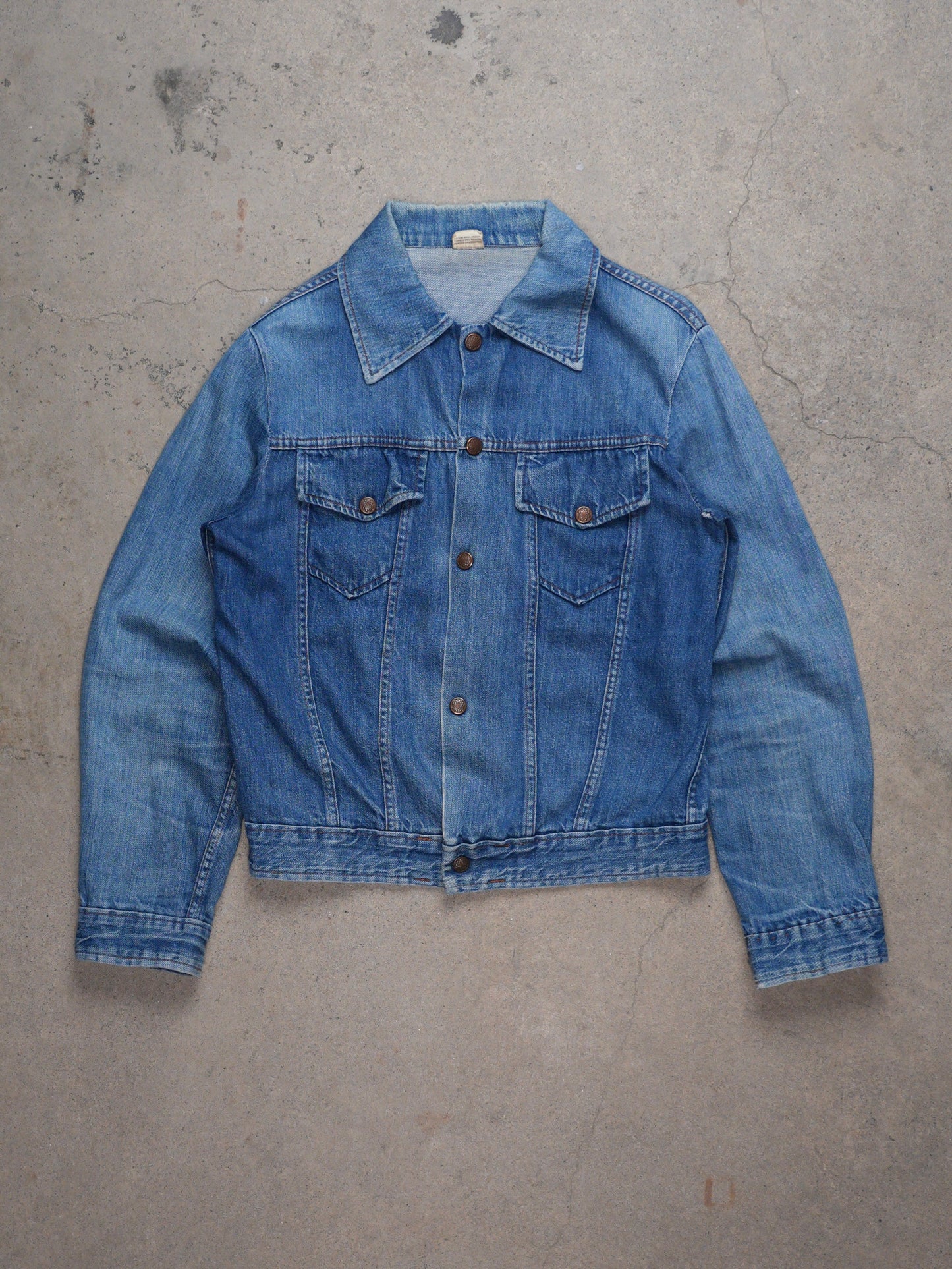 1970S -  WARDS DENIM TRUCKER JACKET