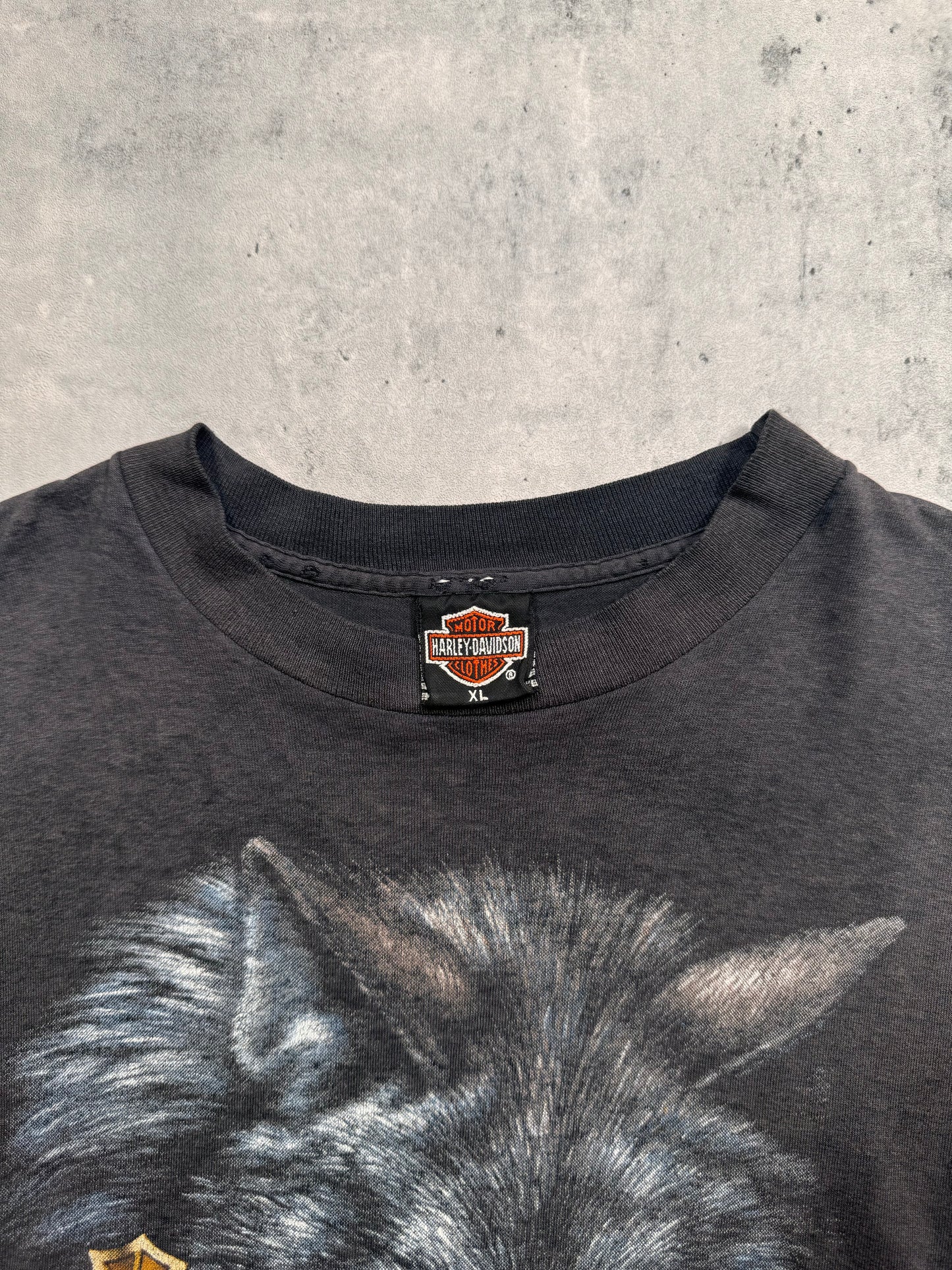 1980S - HARLEY DAVIDSON 3D EMBLEM T-SHIRT