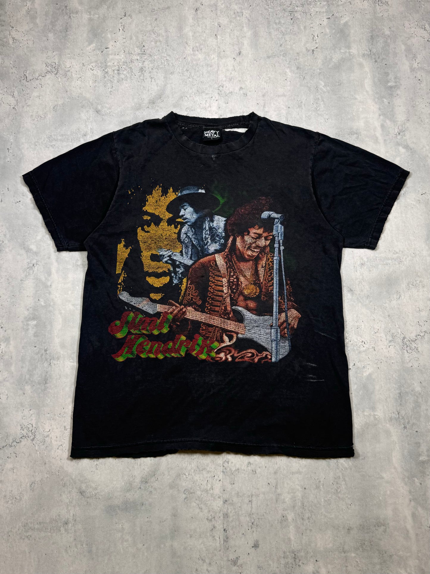 2000S - JIMI HENDRIX THRASHED T-SHIRT