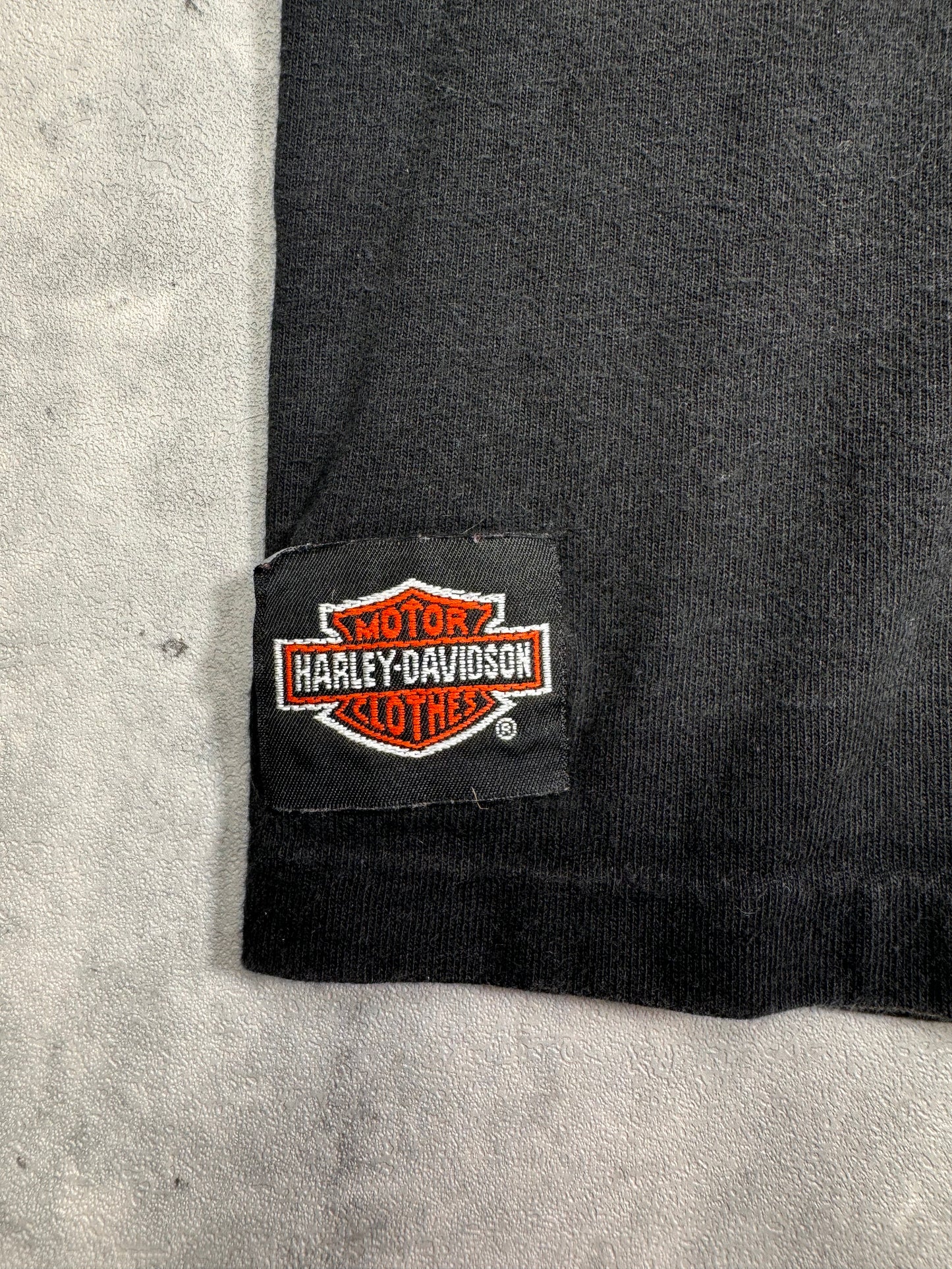 1980S - HARLEY DAVIDSON 3D EMBLEM T-SHIRT