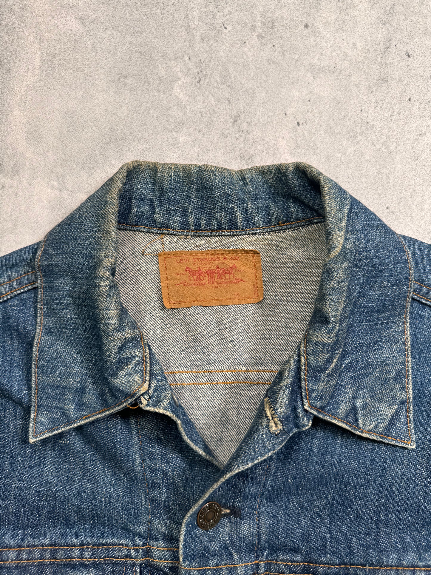 1980S - LEVI'S TYPE III DENIM TRUCKER JACKET