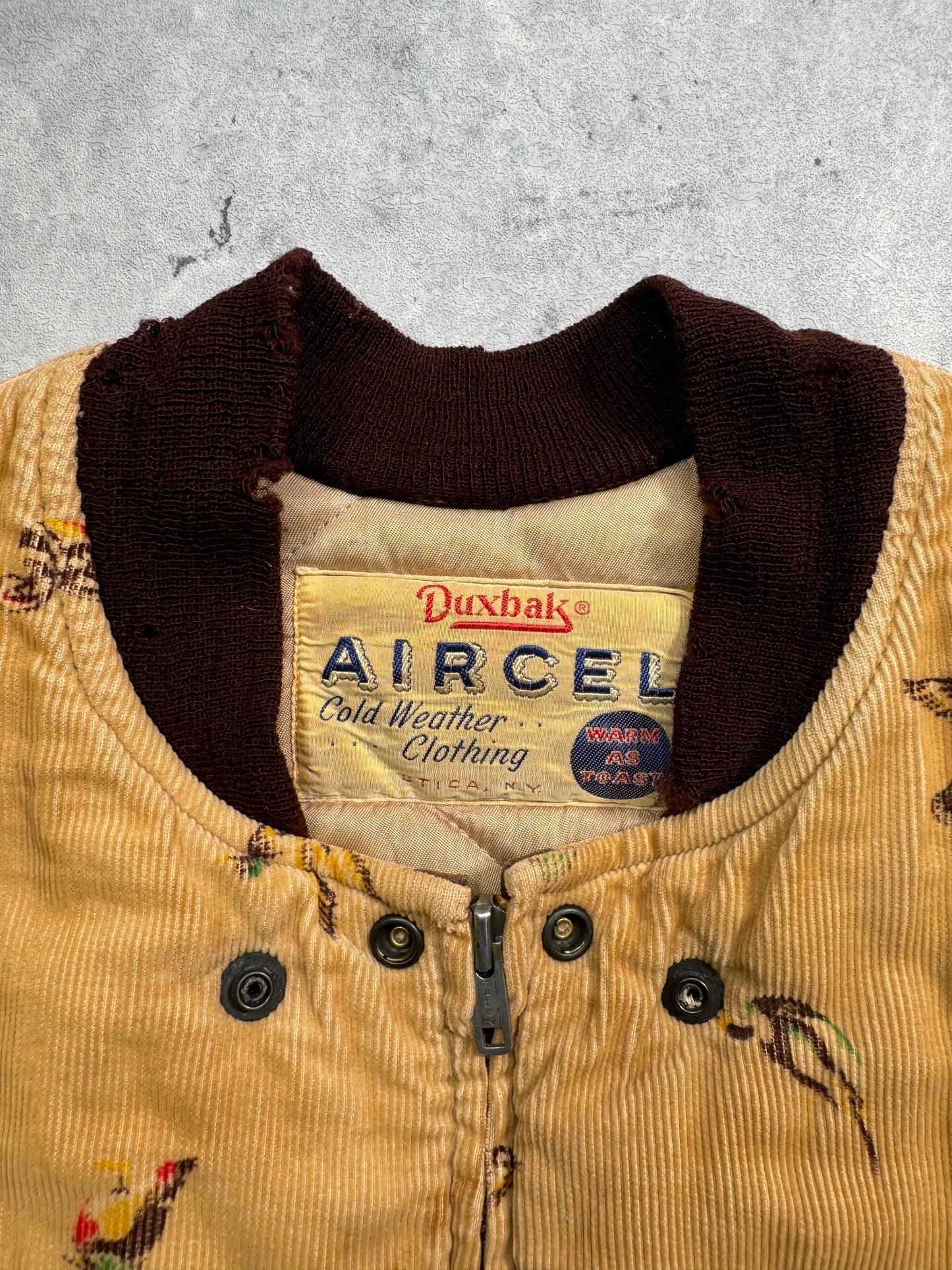 1950S - DUXBAK CORDUROY VEST