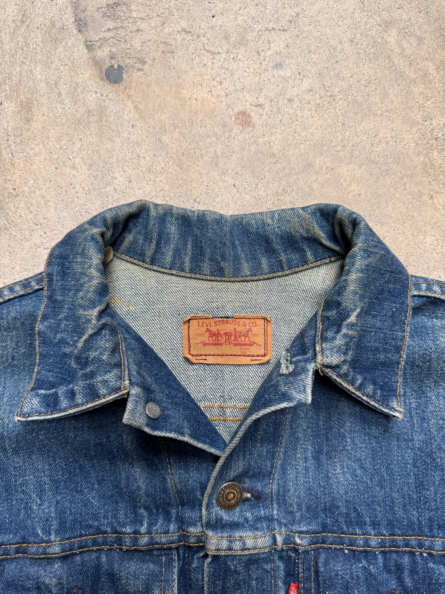 1980S - LEVI'S DENIM TRUCKER JACKET