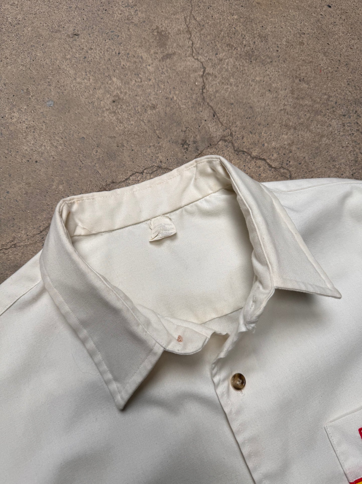 1970S - DIOR SHORT SLEEVE BUTTON UP SHIRT