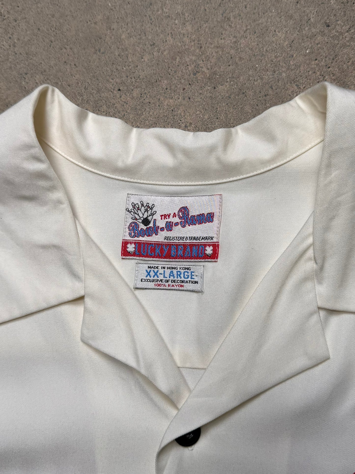 1990S - "JOE" BOWLING STYLE BUTTON UP