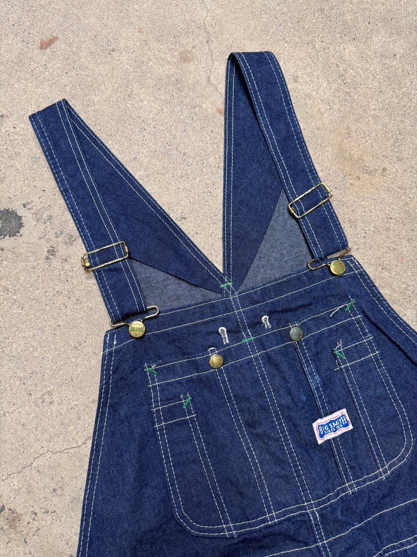 1990S - BIG SMITH DENIM OVERALLS