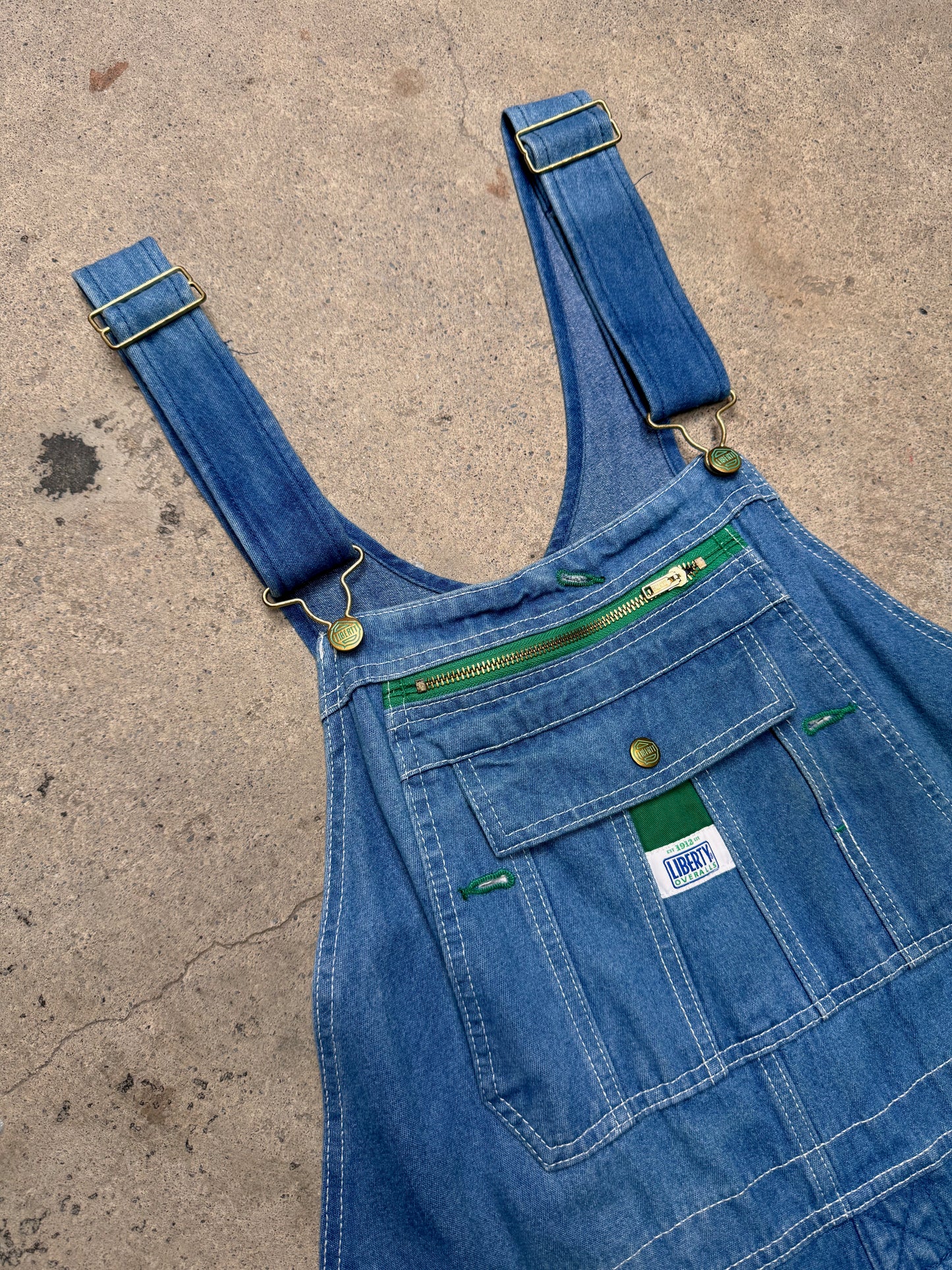 2000S - LIBRITY BRAND DENIM OVERALLS