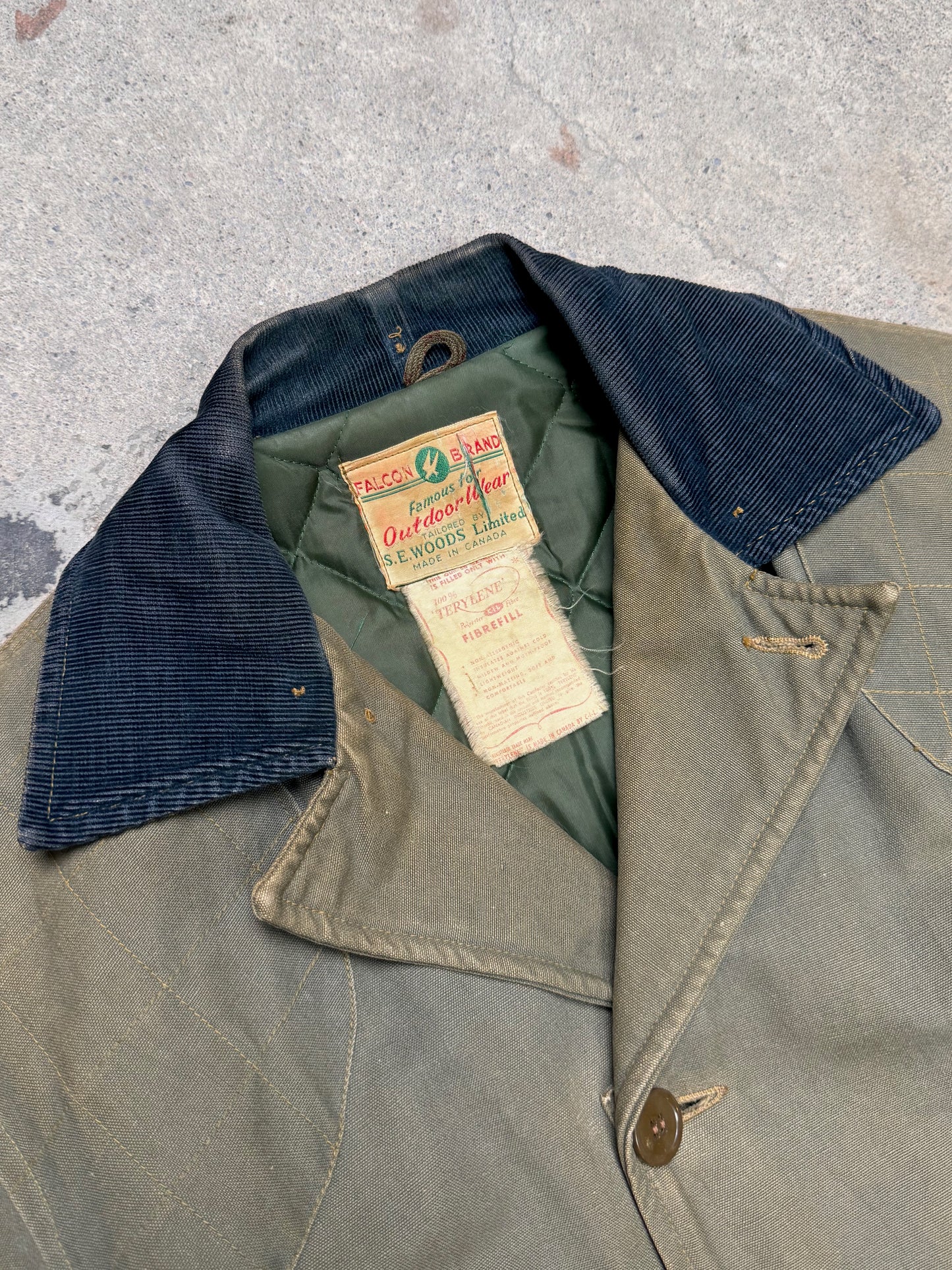 1960S - FALCON BRAND HUNTING JACKET