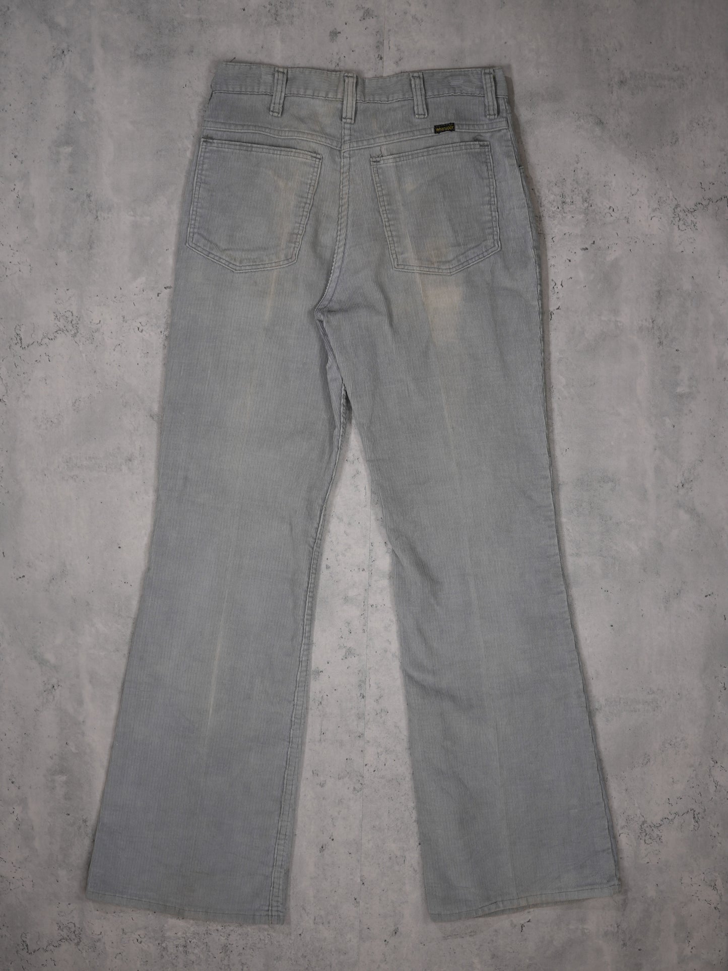 1970S - WRANGLER BOOT CUT CORDUROY TROUSERS