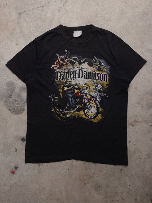 1980s - Harley-Davidson Wizard Muskoka T-Shirt