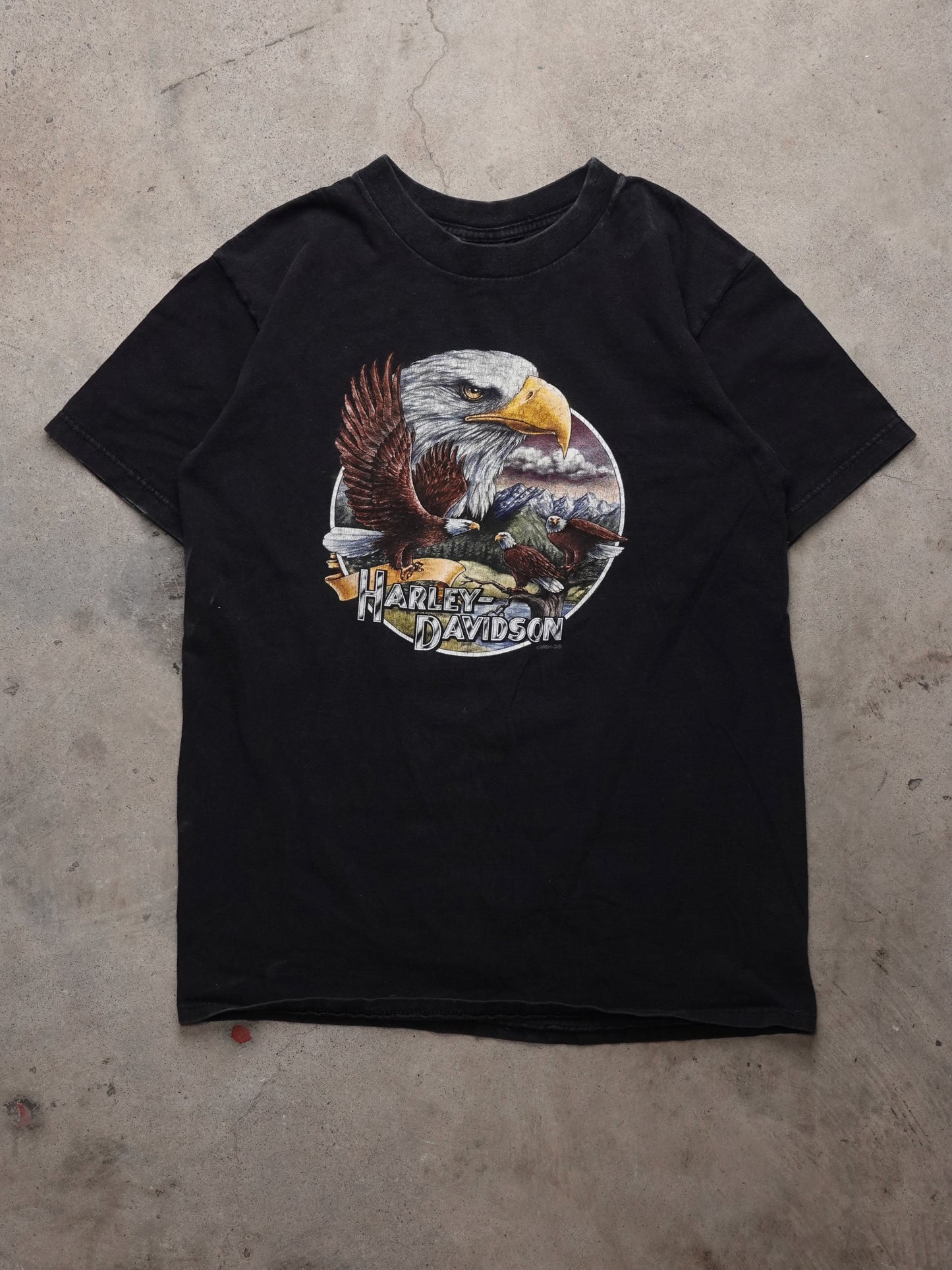 1990s - Harley-Davidson Eagle Nevada T-Shirt