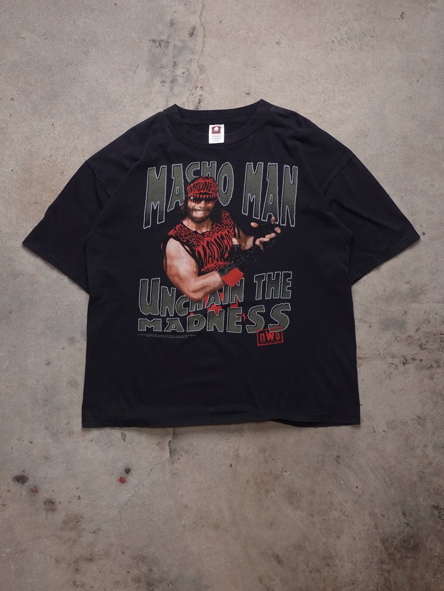 1990S - Macho Man Graphic Wrestling T-Shirt