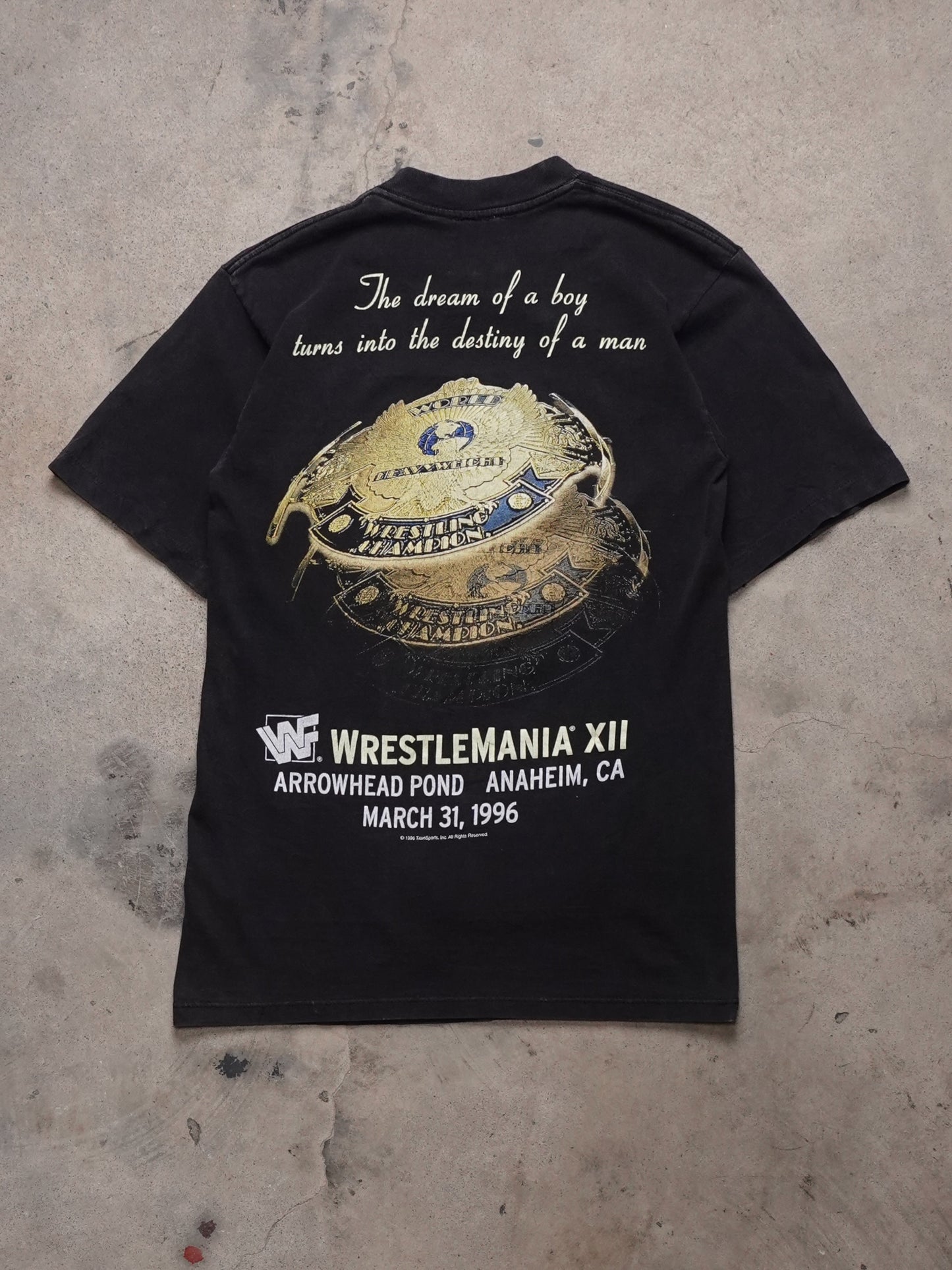 1990S - WWF WrestleMania XII Wrestling T-Shirt