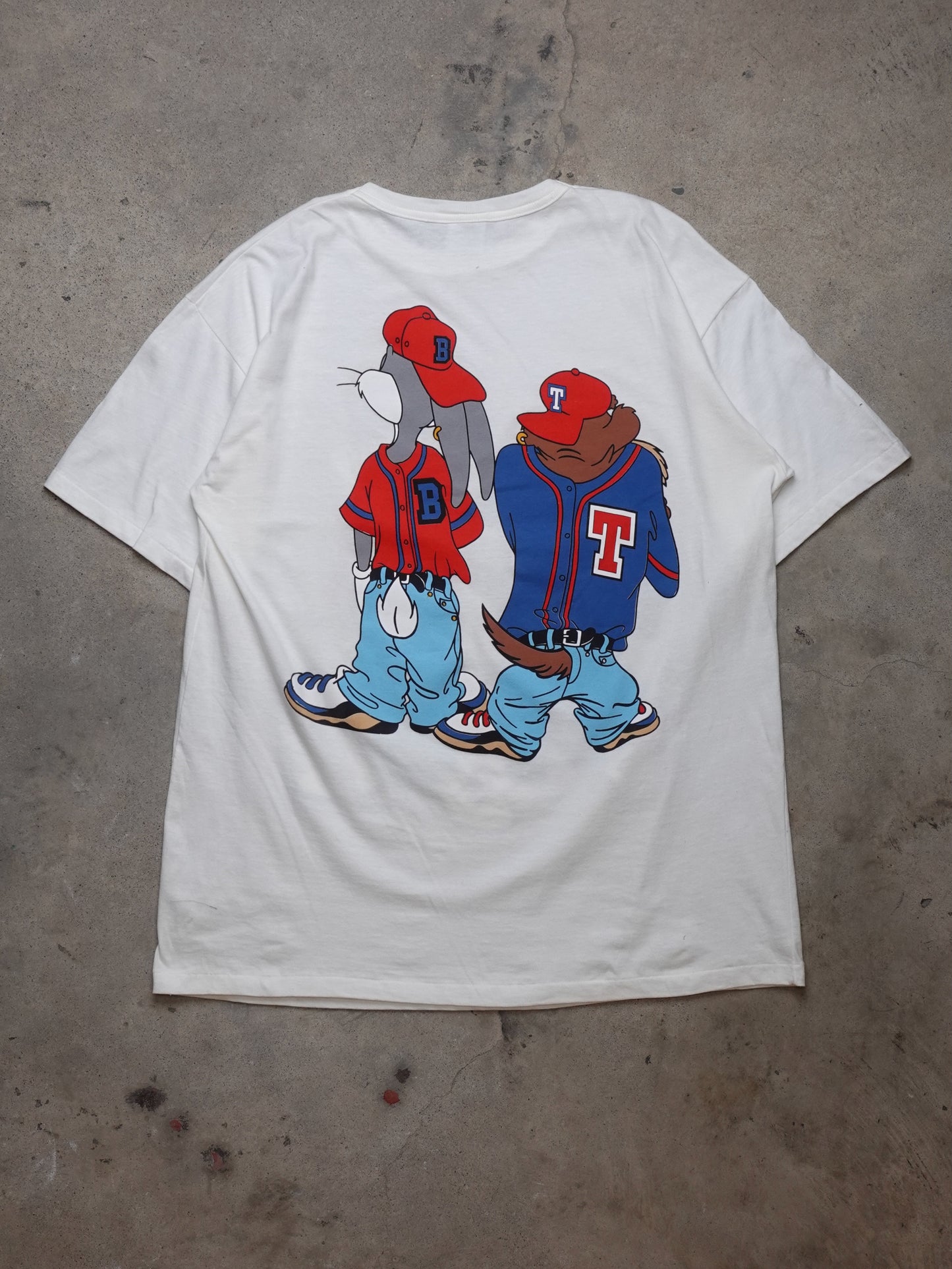 1990s - Looney Tunes Kriss Kross Parody T- Shirt