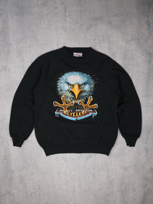 1987 - HARLEY DAVIDSON 3D EMBLEM SWEATSHIRT