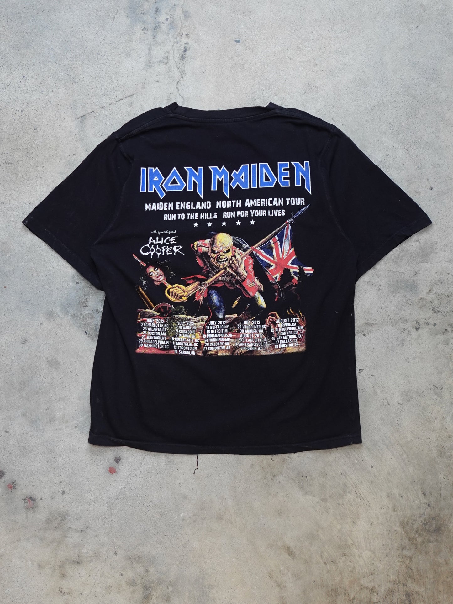 2010s - Iron Maiden Band T-Shirt