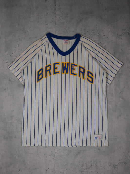 1980S - RAWLINGS "BREWERS" BASEBALL T-SHIRT