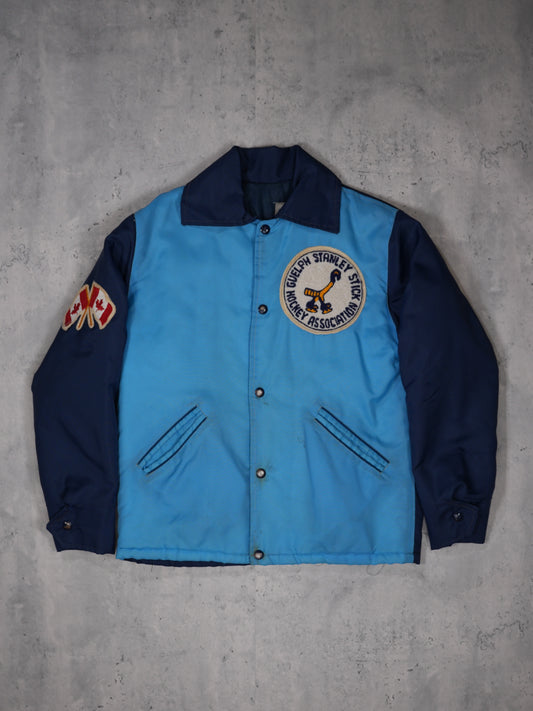 1970S - "GUELPH STANLEY STICK" SPORTS JACKET