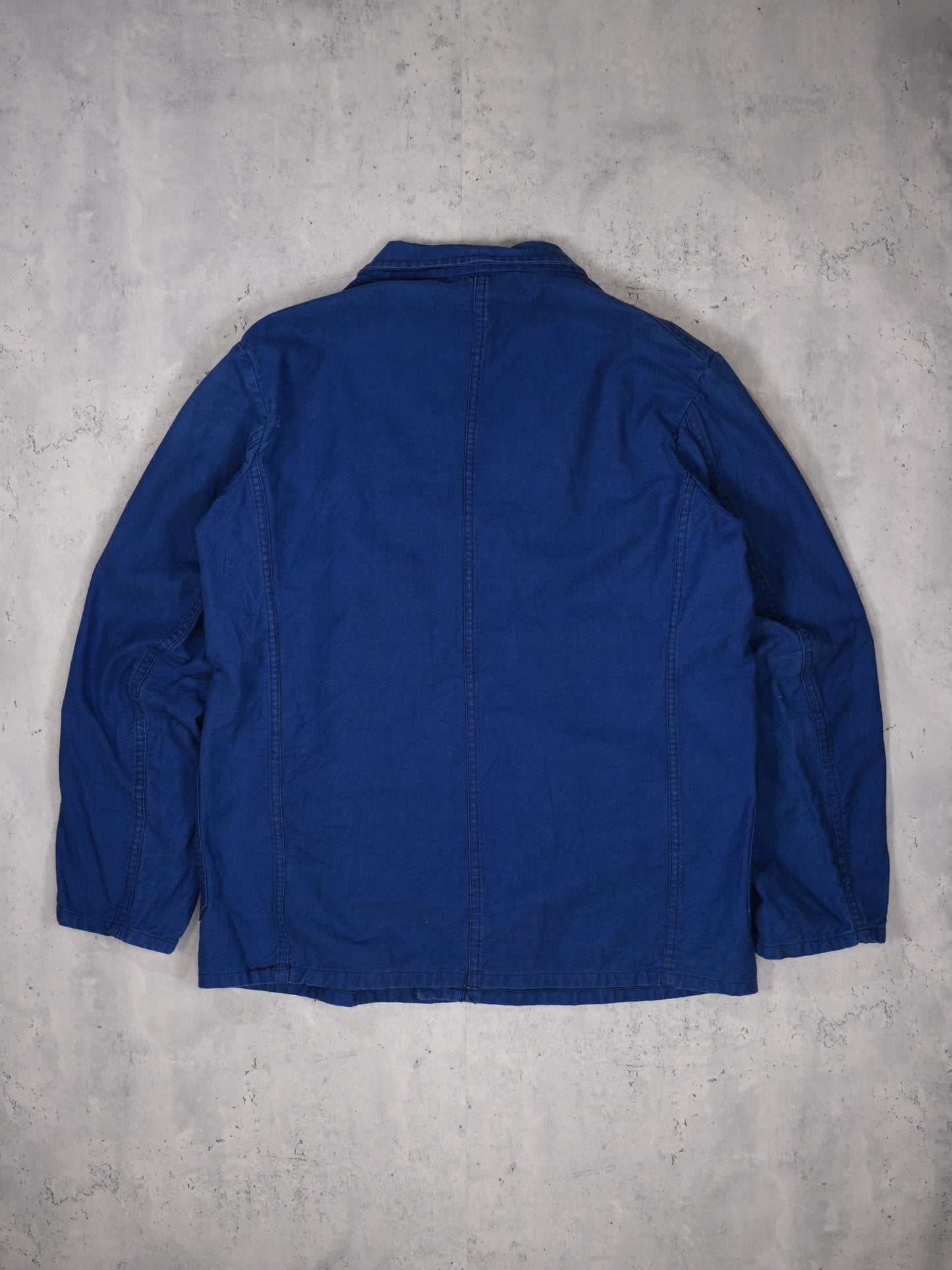 1980S - FRENCH CHORE "BLEU DE TRAVAIL" JACKET