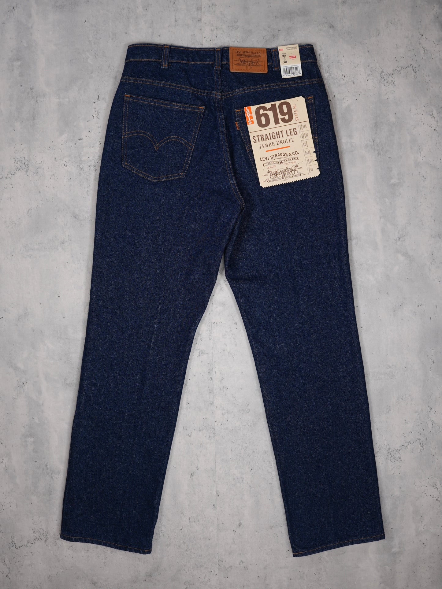 1990S - LEVI'S "619" NEW WITH TAGS DENIM JEANS