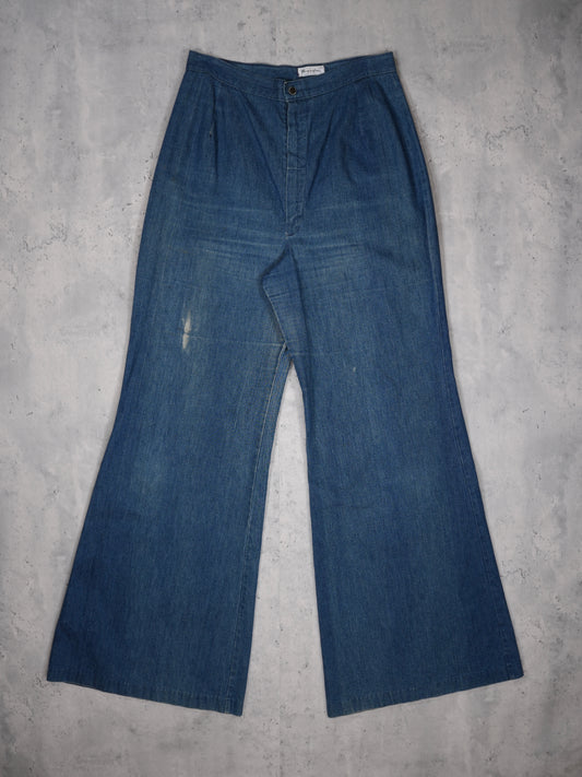 1970S - WRANGLER LADIES BELL BOTTOMS