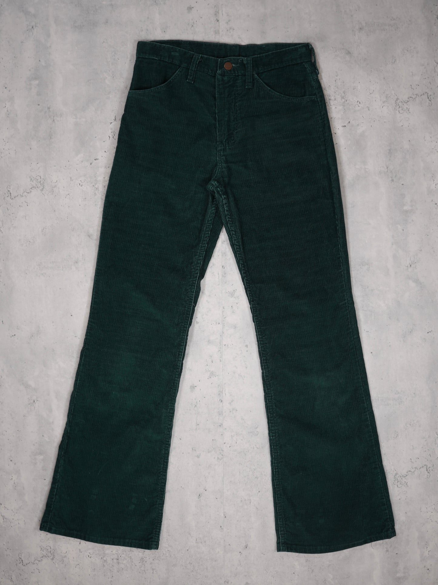 1970S - WRANGLER CORDUROY FLARED TROUSERS