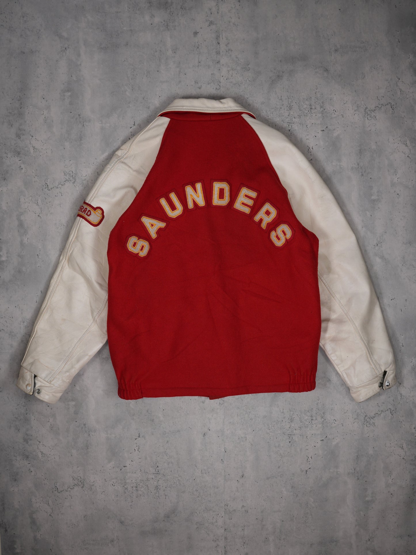 1980S - "SAUNDERS SABERS" VARSITY JACKET