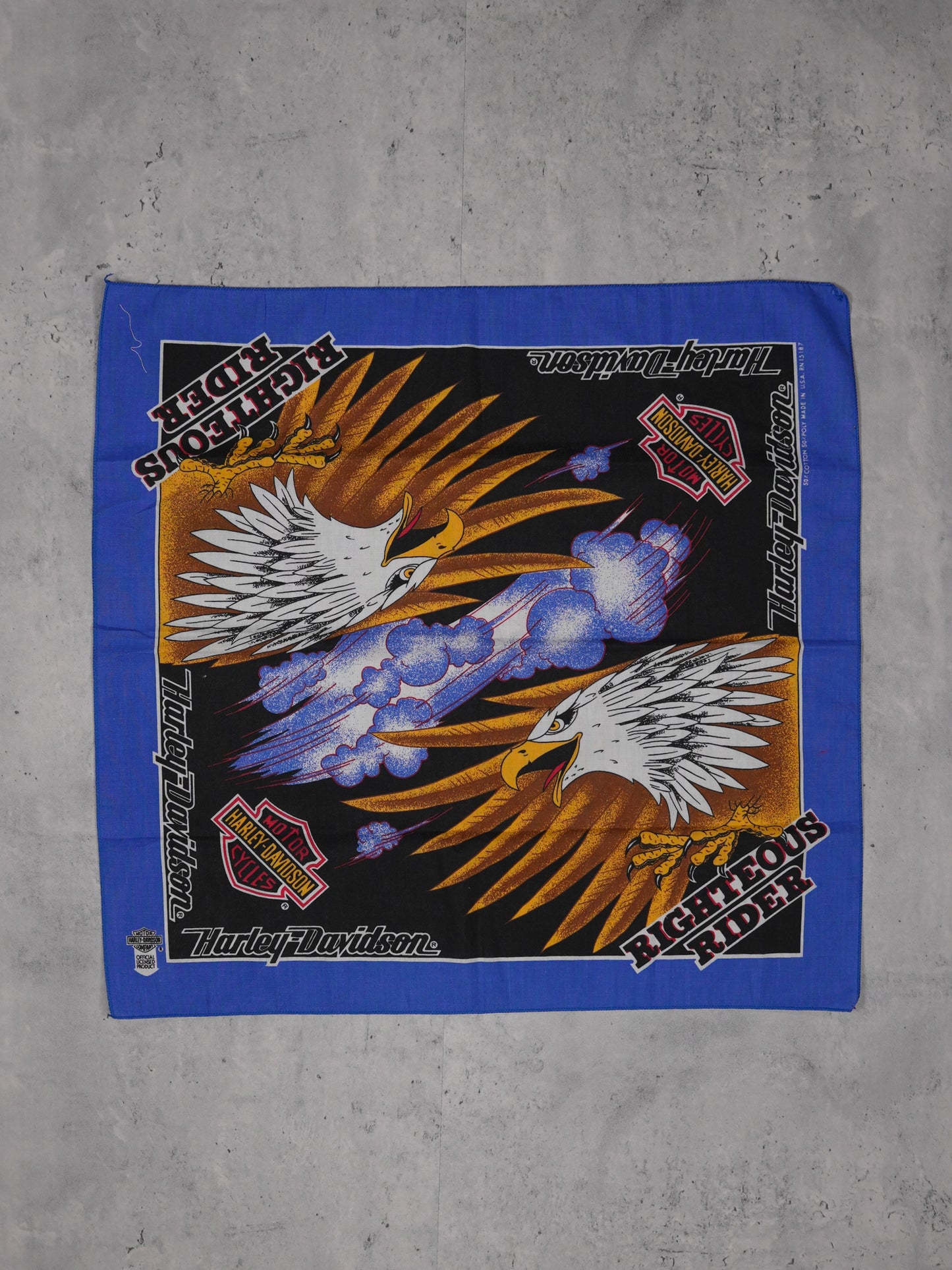 1990S - HARLEY DAVIDSON BANDANA