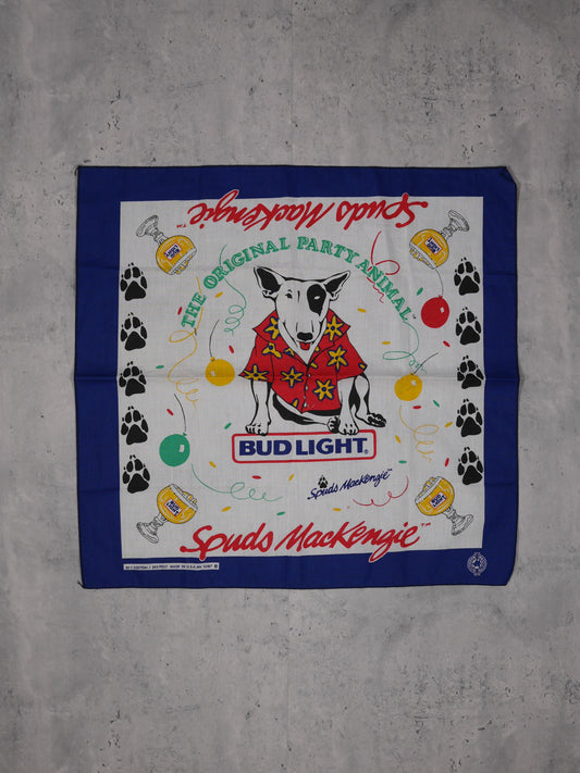 1990S - "SPUD" BUD LIGHT DOG BANDANA