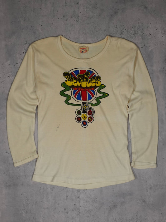 60S/70S - BEATLES  "CRAZY DAVID" L/S T-SHIRT