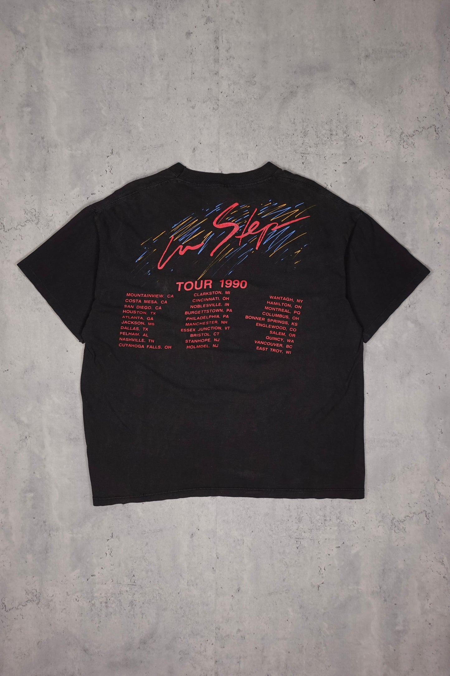 1990 - STEVIE RAY VAUGHAN T-SHIRT