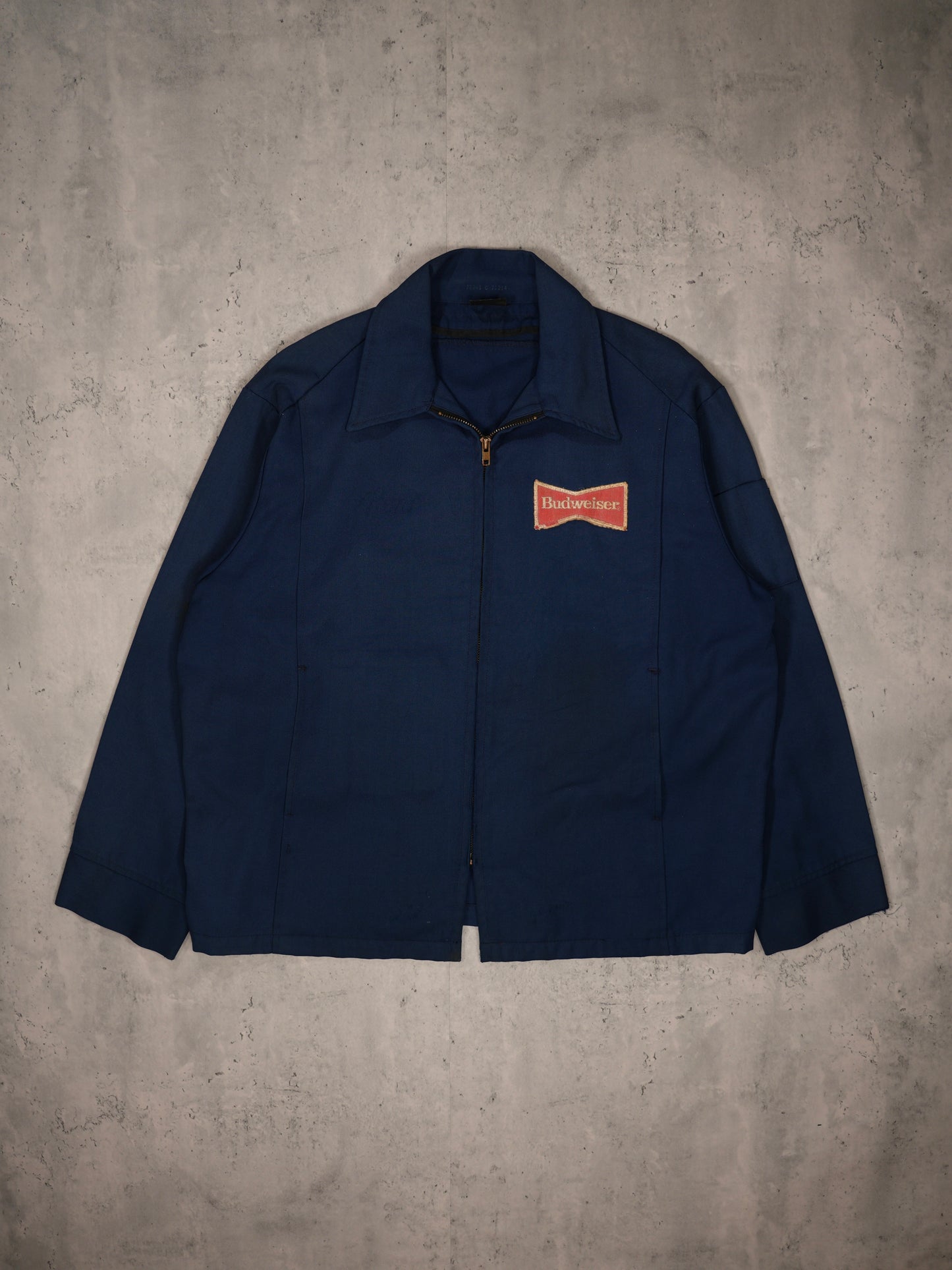 1980S - UNITOG "BUDWISER" HARRINGTON JACKET