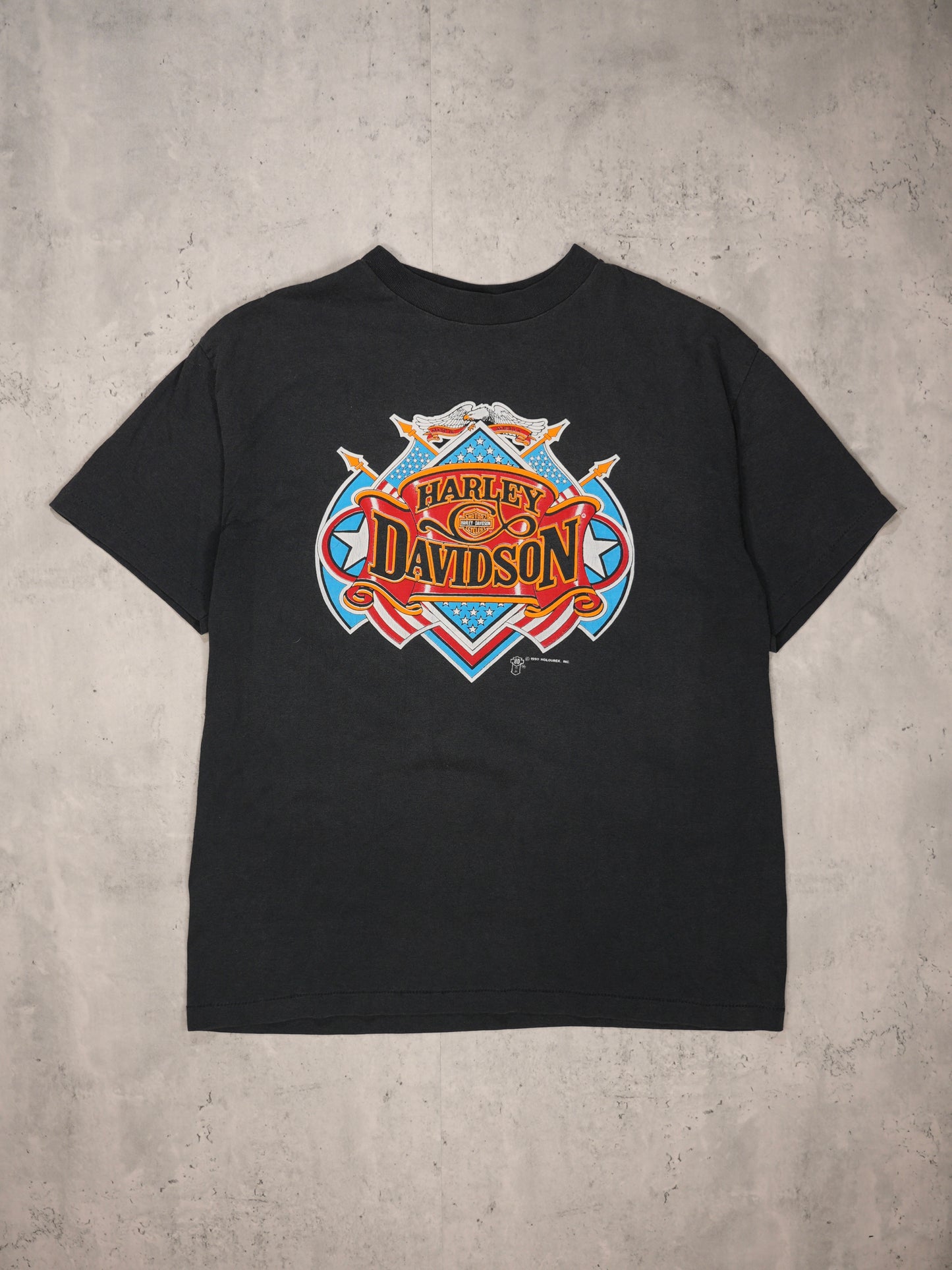 1980S - HARLEY DAVIDSON "OLD TIME" T SHIRT