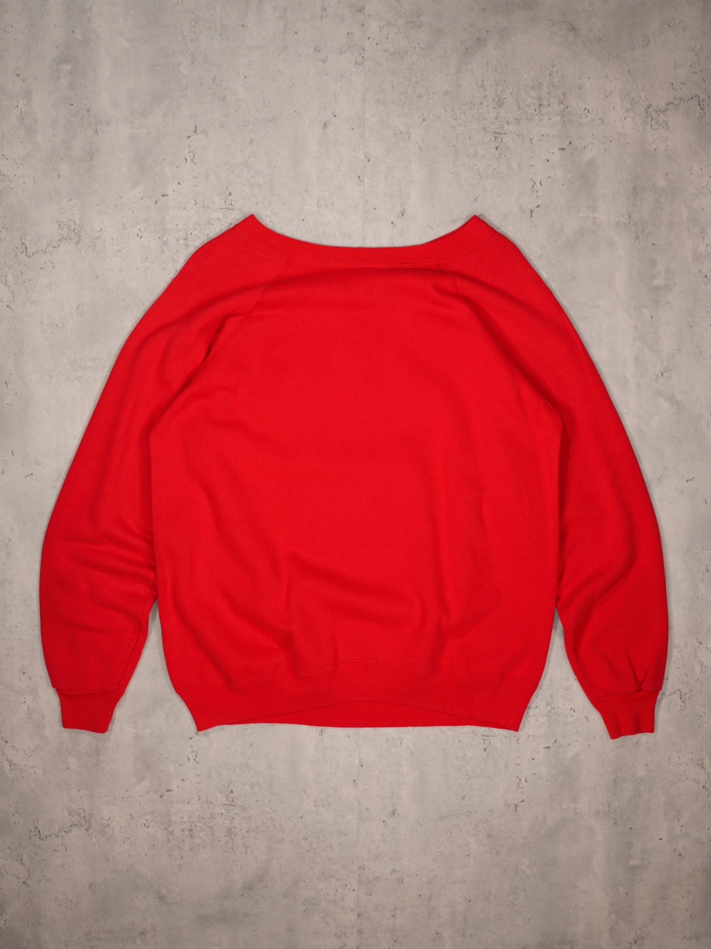 1990S - RAGLAN SLEEVE COLLEGE SWEATSHIRT