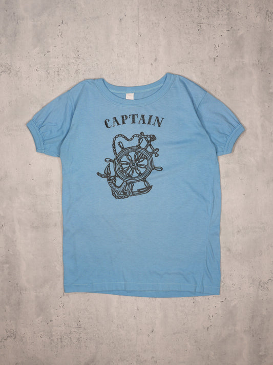 1980S - "CAPITAN" RINGER T-SHIRT