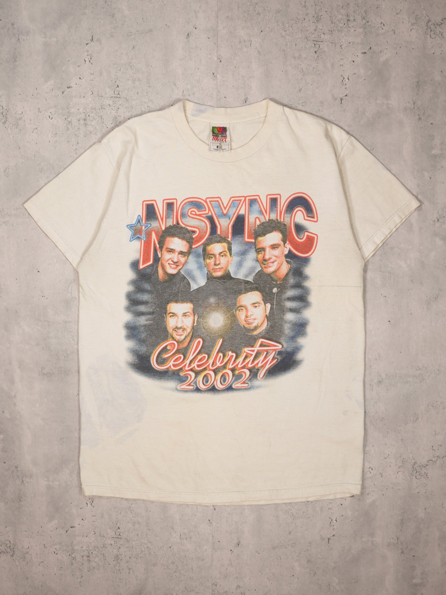 2002 - NSYNC "CELEBRITY 2002" T-SHIRT