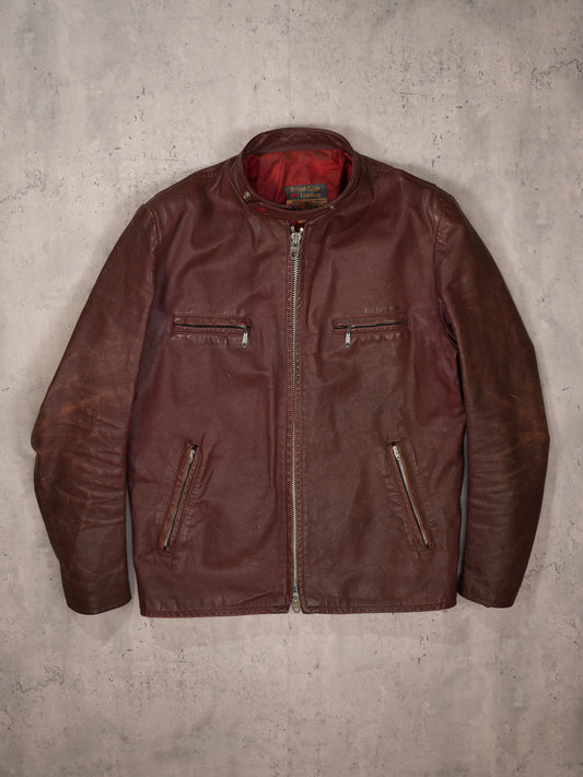 1940S - BRITISH MOTORCYCLE LEATHERS JACKET